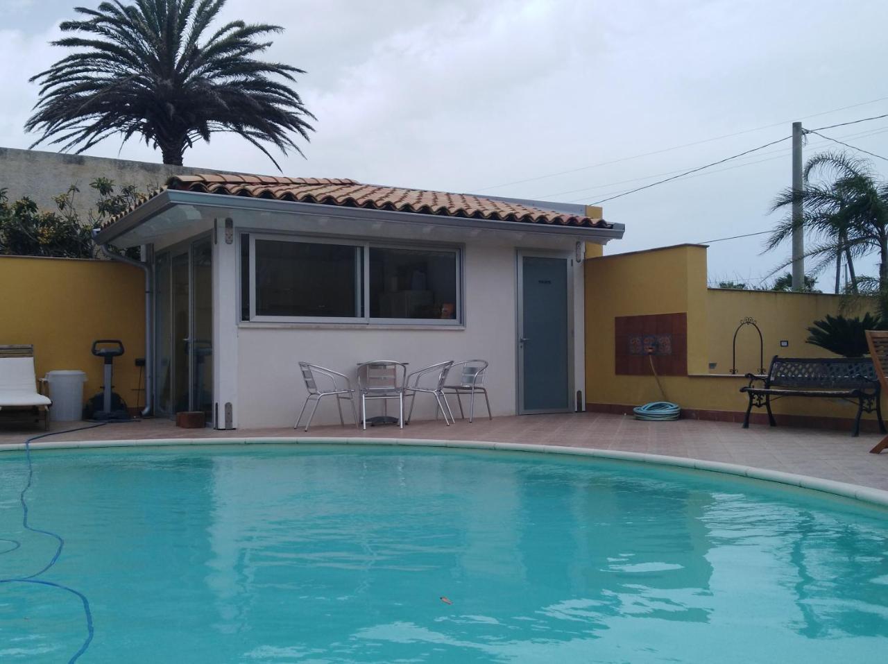 Villa Con Piscina Mazara del Vallo Exterior foto